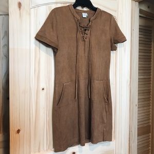Straight Brown Dress